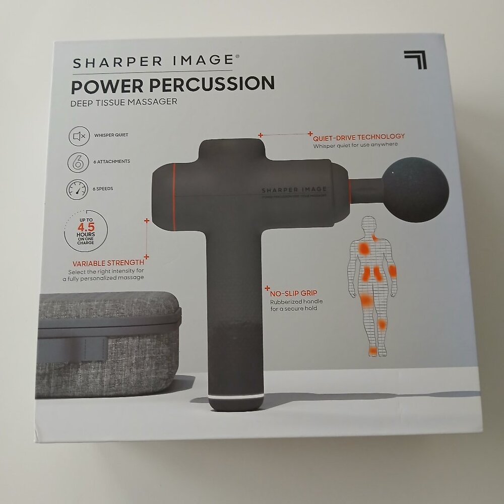 Sharper Image Power Percussion Deep Tissue Massager